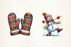 Funky Christmas Clipart Bundle - CraftNest - Digital Crafting and Art