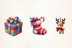 Crochet Christmas Clipart Bundle 1 - CraftNest - Digital Crafting and Art