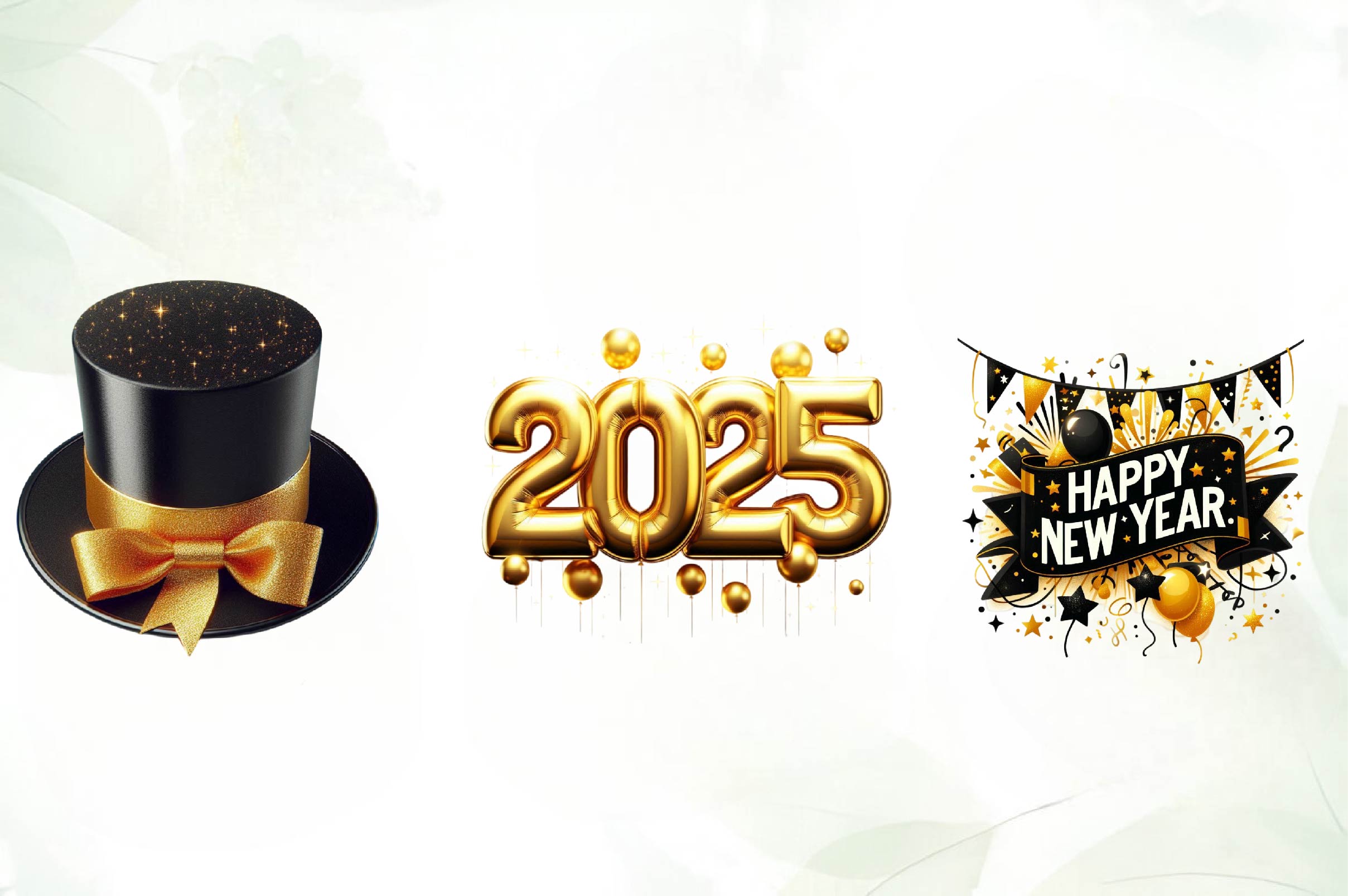 New Year Clipart Bundle - CraftNest - Digital Crafting and Art