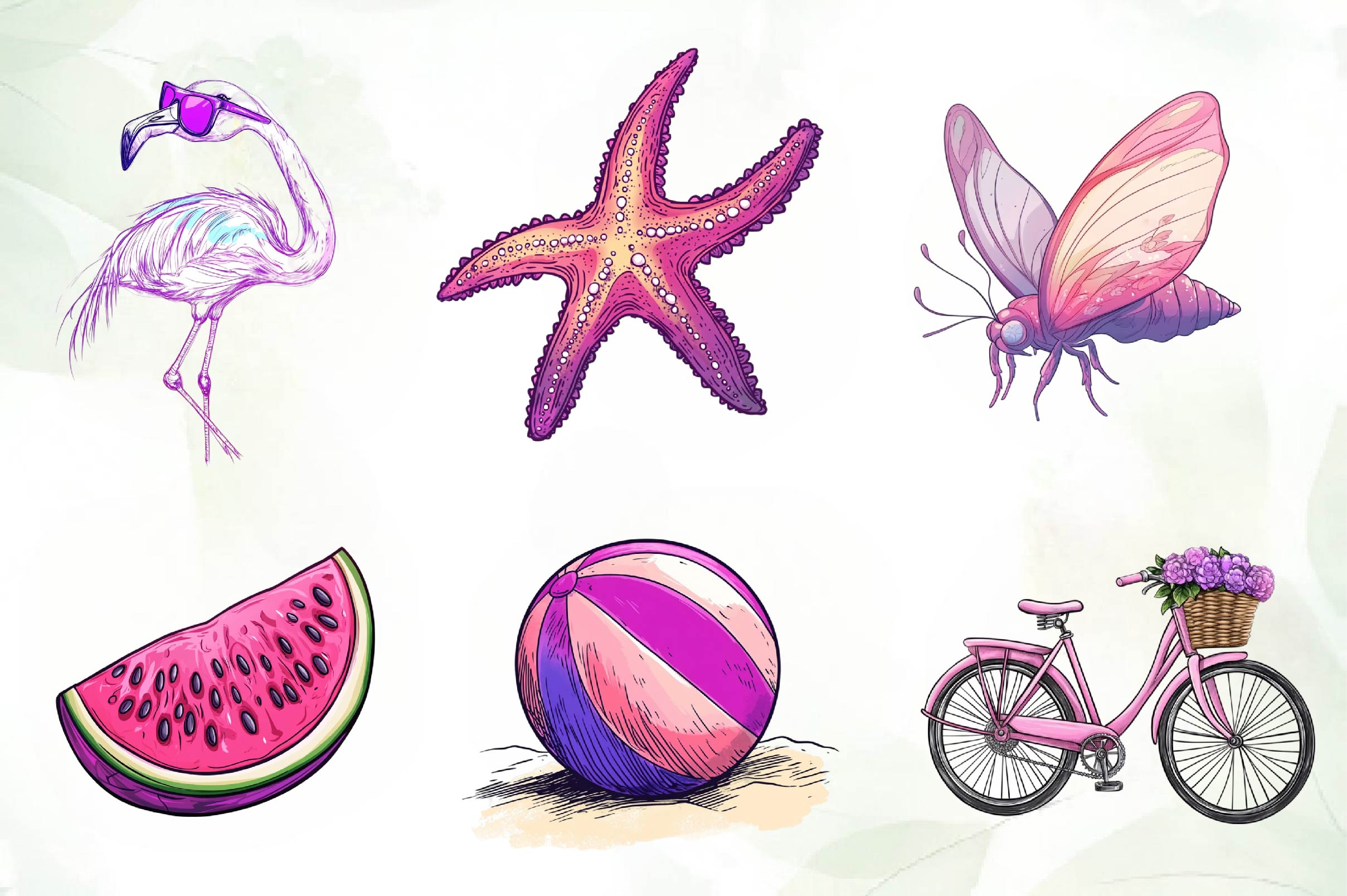 Summer Clipart Bundle 1 - CraftNest - Digital Crafting and Art