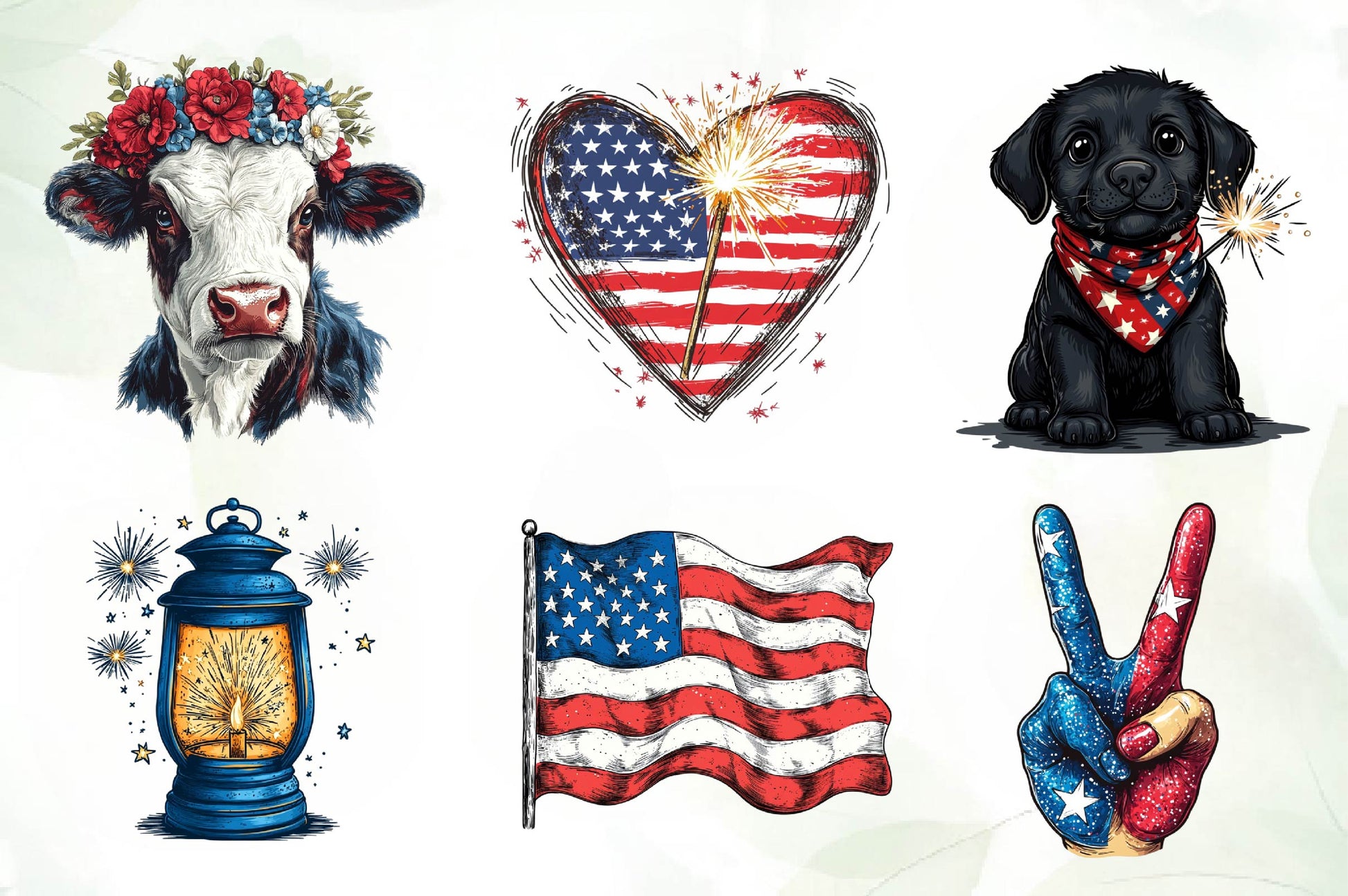 4th Of July Clipart Bundle 3 - CraftNest - Digital Crafting and Art