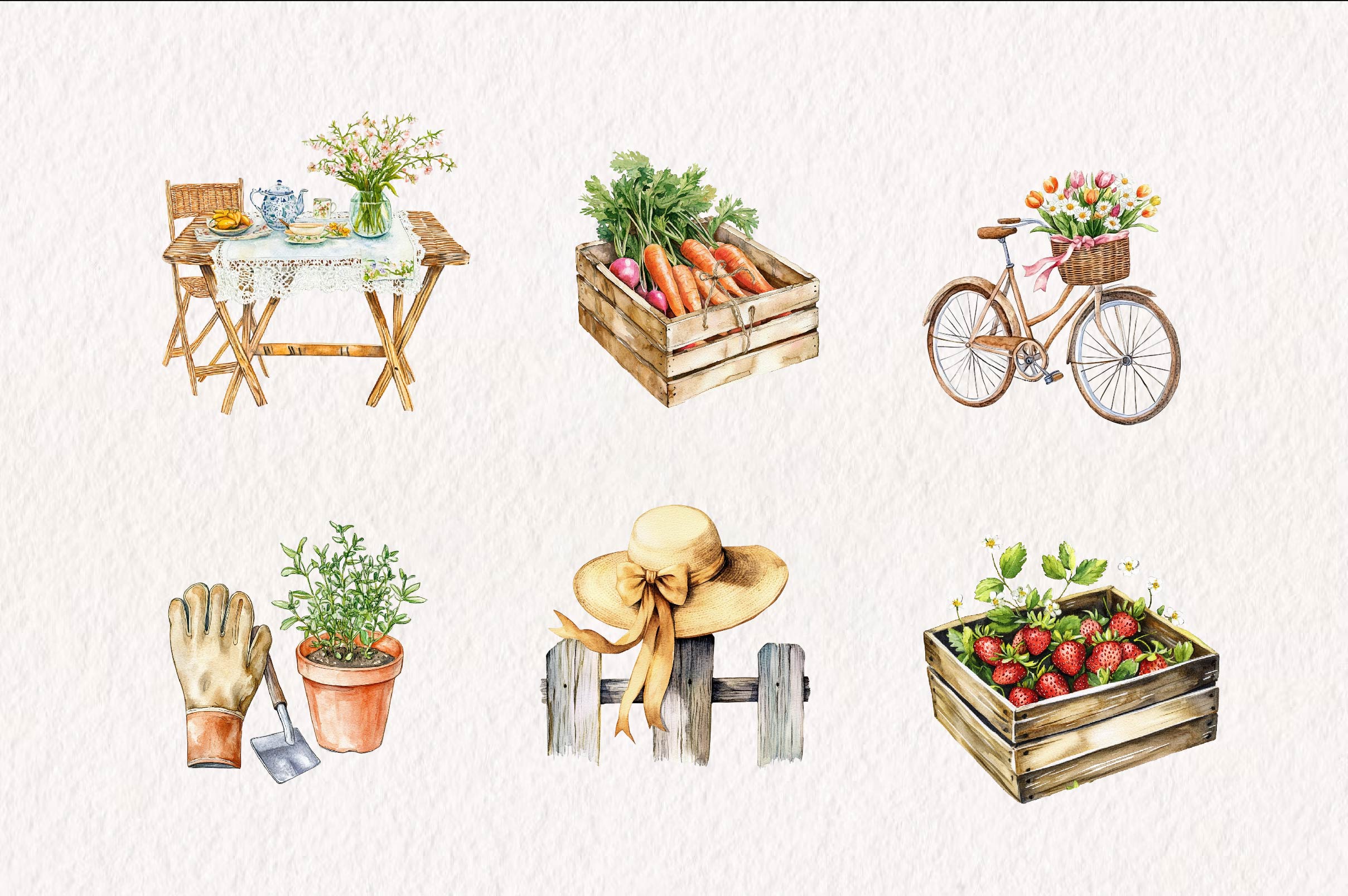 Springtime Activities Clipart Bundle - CraftNest - Digital Crafting and Art