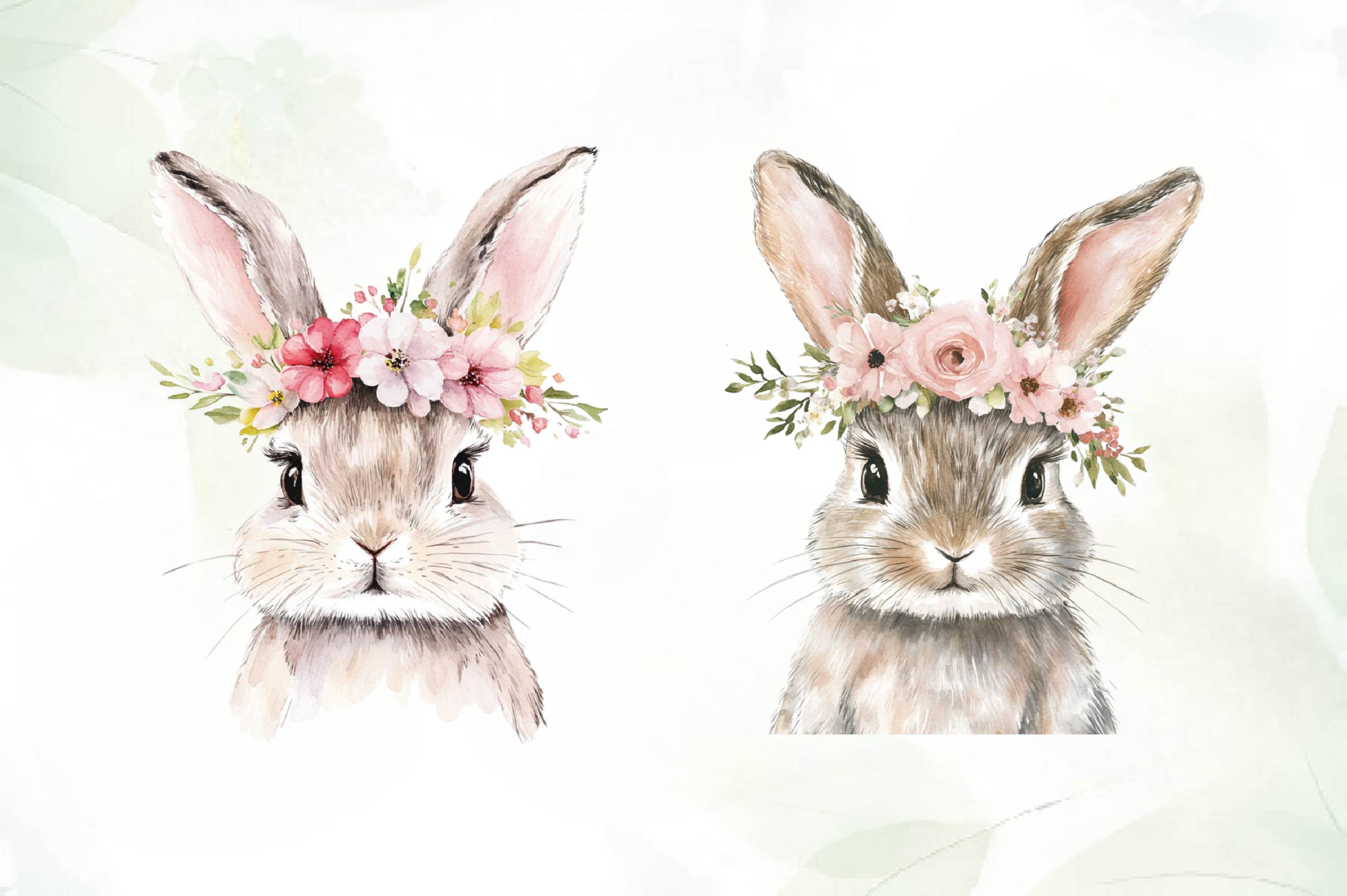 Easter Bunny Easter Clipart Bundle 1 - CraftNest - Digital Crafting and Art