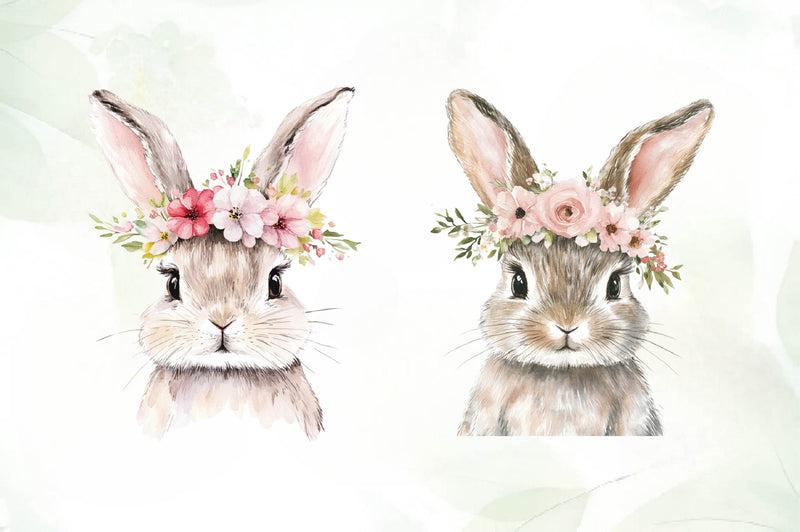 Easter Bunny Easter Clipart Bundle 1 - CraftNest - Digital Crafting and Art