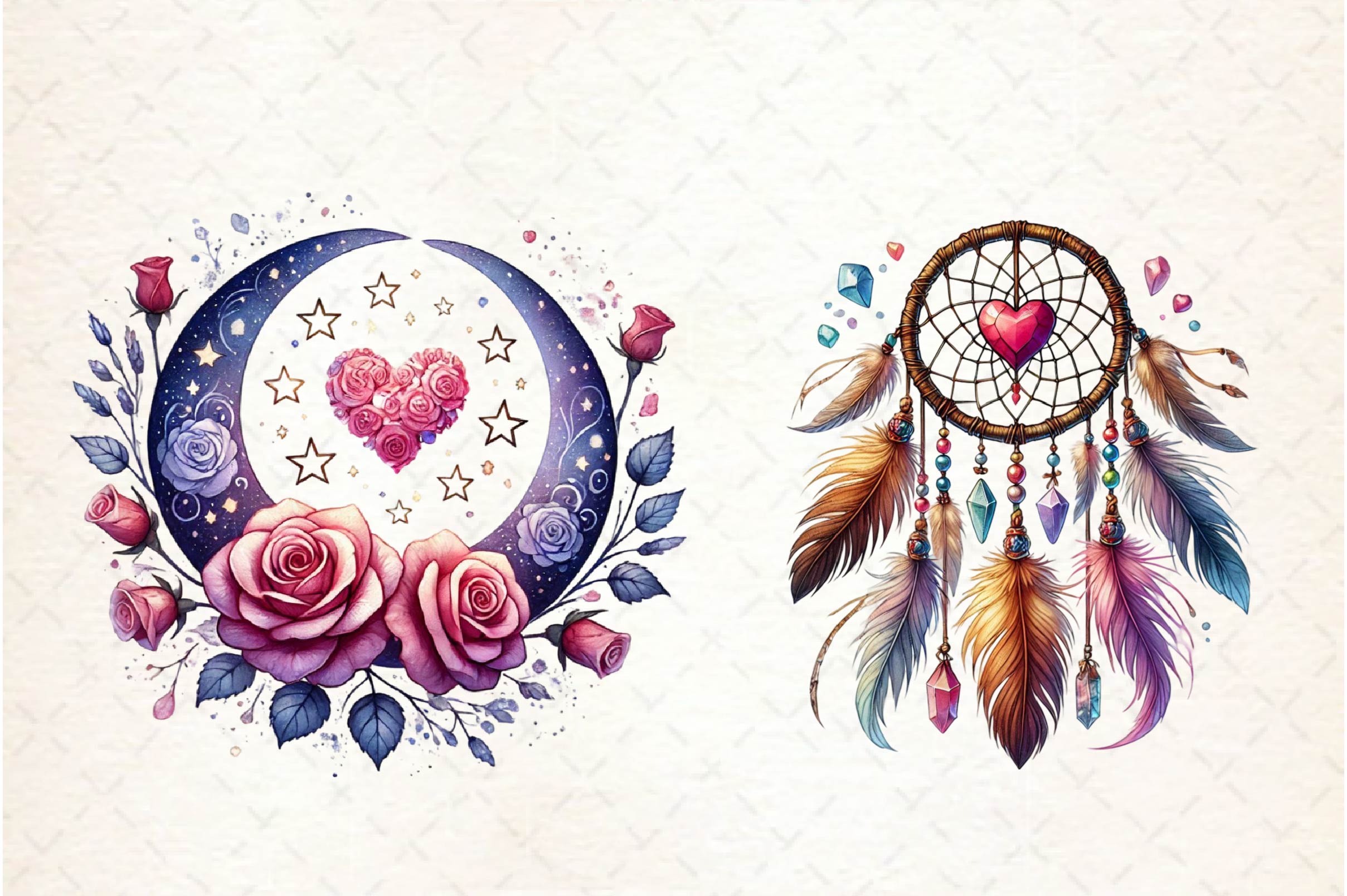 Mystic Valentine's Clipart Bundle - CraftNest - Digital Crafting and Art