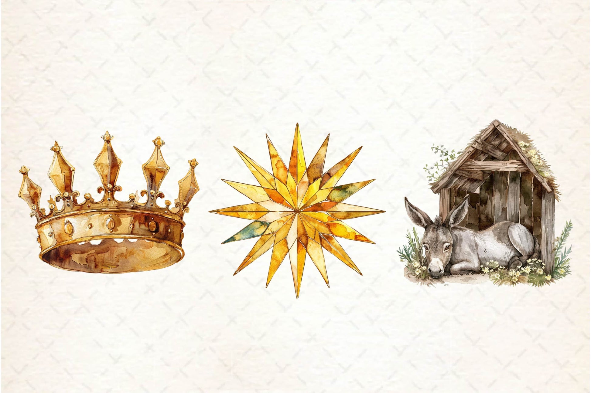 Easter Nativity Scene Clipart Bundle - CraftNest - Digital Crafting and Art