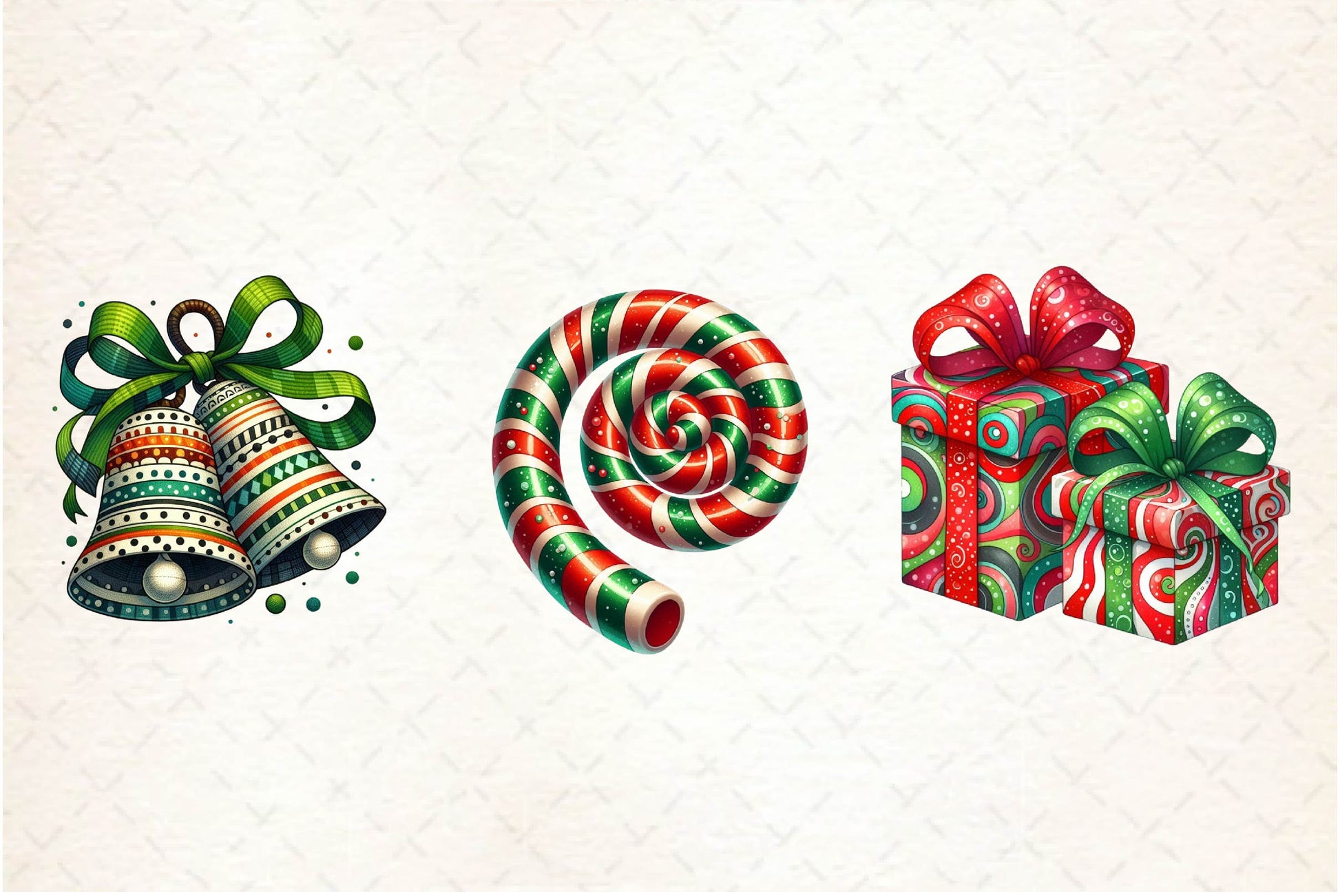 Funky Christmas Clipart Bundle 1 - CraftNest - Digital Crafting and Art