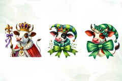 Mardi Gras Cow Clipart Bundle - CraftNest - Digital Crafting and Art