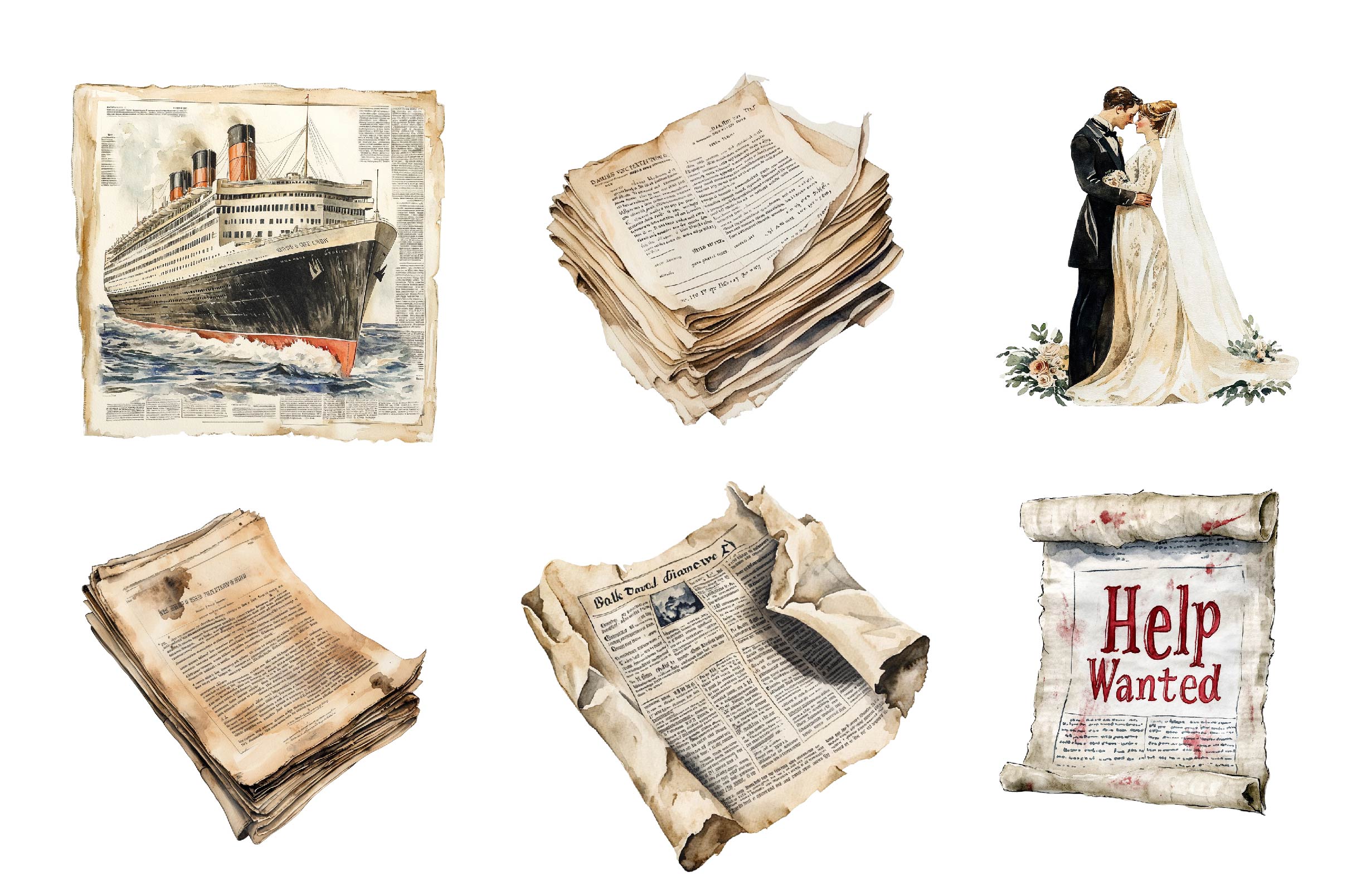 Old Newspaper Junk Journals - CraftNest - Digital Crafting and Art