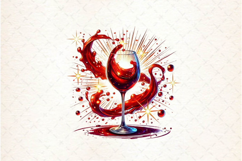 Christmas Red Wine Clipart Bundle - CraftNest - Digital Crafting and Art