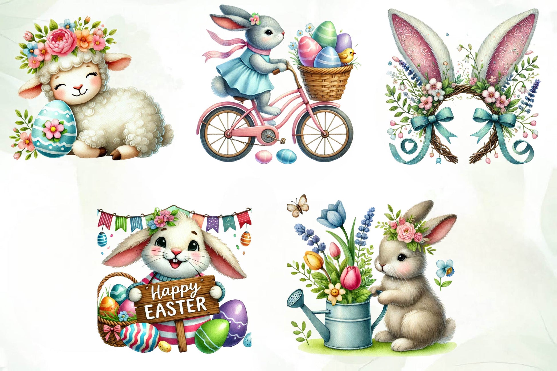 Beautiful Easter Clipart Bundle - CraftNest - Digital Crafting and Art