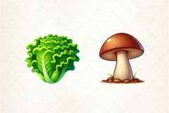 Vegetables Clipart Bundle - CraftNest - Digital Crafting and Art