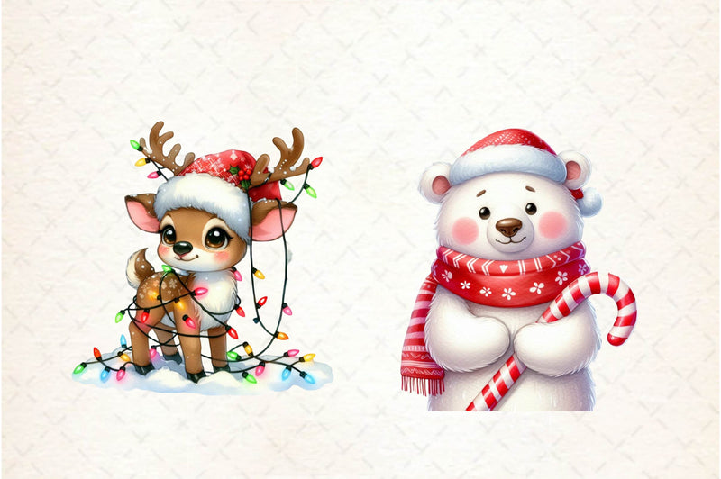 Winter Holiday Clipart Bundle 1 - CraftNest - Digital Crafting and Art