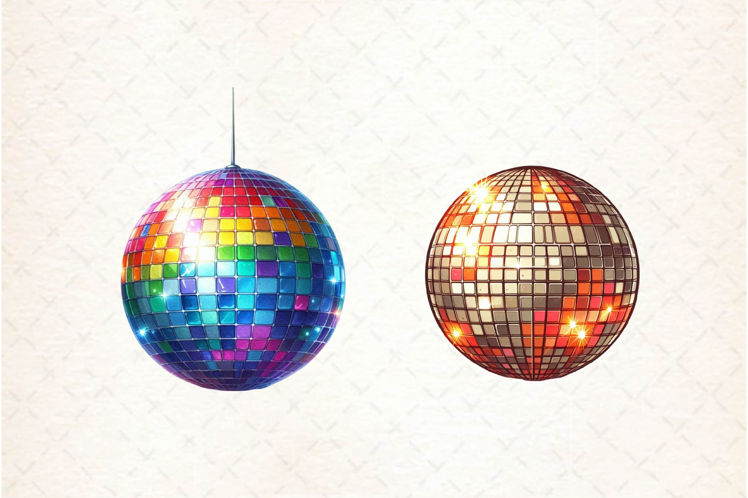 Disco Balls Clipart Bundle - CraftNest - Digital Crafting and Art