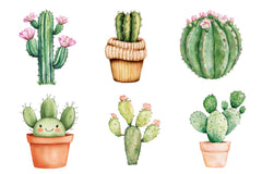 Cactus Doodle Clipart Bundle 1 - CraftNest - Digital Crafting and Art