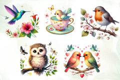 Bird Clipart Bundle - CraftNest - Digital Crafting and Art