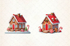Gingerbread House Clipart Bundle - CraftNest - Digital Crafting and Art