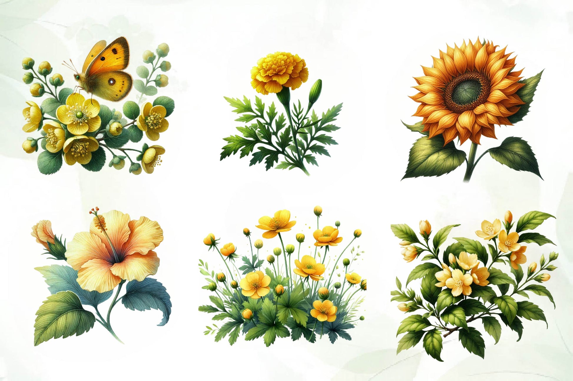 Blossom Spring Clipart Bundle 1 - CraftNest - Digital Crafting and Art