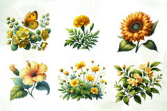 Blossom Spring Clipart Bundle 1 - CraftNest - Digital Crafting and Art