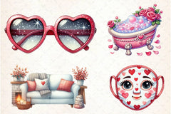 Valentine Self Care Clipart Bundle - CraftNest - Digital Crafting and Art