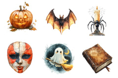 Antique Halloween Clipart Bundle - CraftNest - Digital Crafting and Art