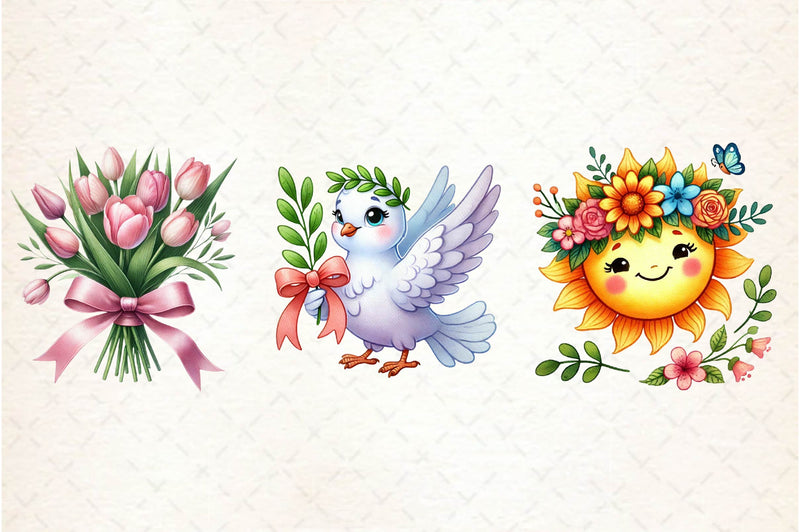 Women's Day Clipart Bundle - CraftNest - Digital Crafting and Art