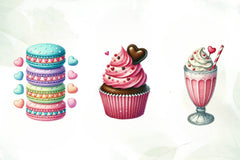 Valentines Day Food Clipart Bundle - CraftNest - Digital Crafting and Art