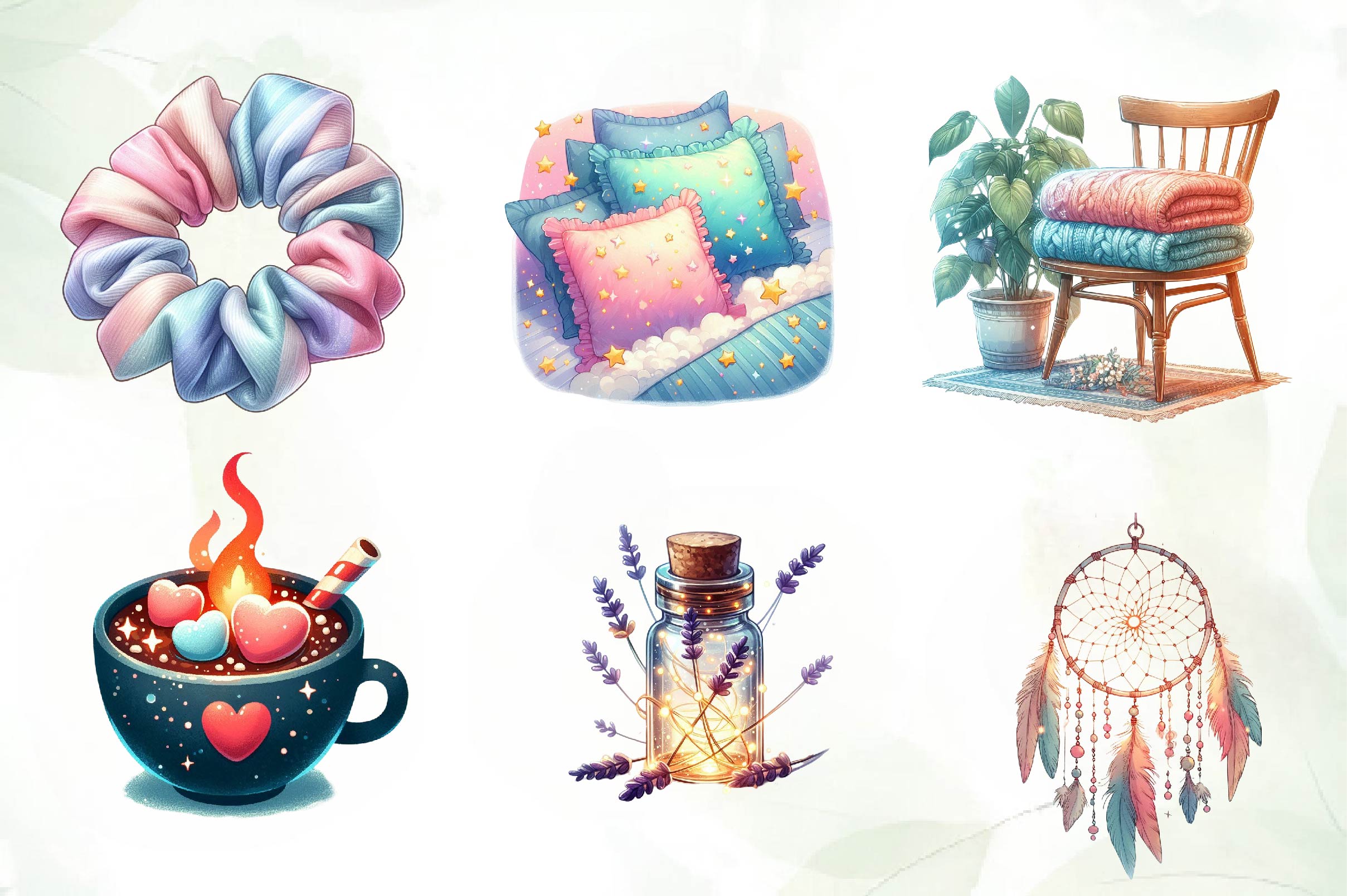 Evening Routine Clipart Bundle - CraftNest - Digital Crafting and Art