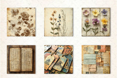 Vintage Ephemera Junk Journals - CraftNest - Digital Crafting and Art