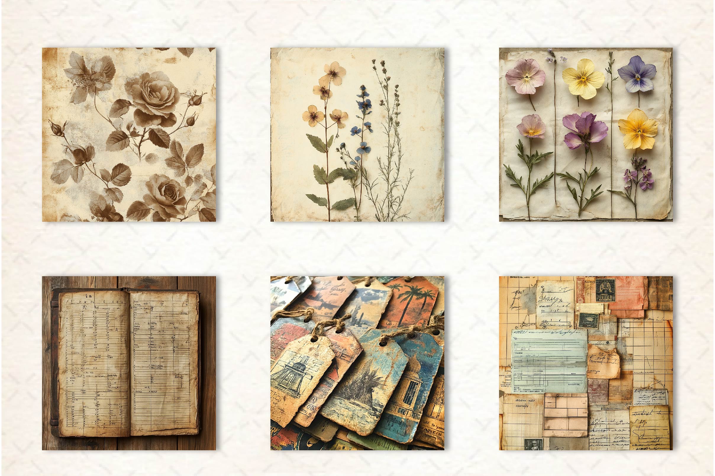Vintage Ephemera Junk Journals - CraftNest - Digital Crafting and Art