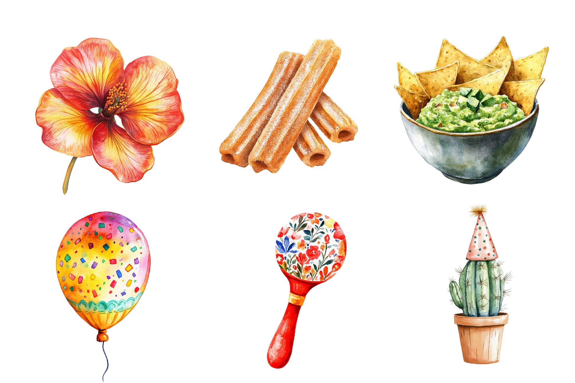 Cinco De Mayo Clipart Bundle 1 - CraftNest - Digital Crafting and Art