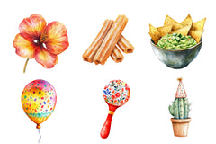 Cinco De Mayo Clipart Bundle 1 - CraftNest - Digital Crafting and Art
