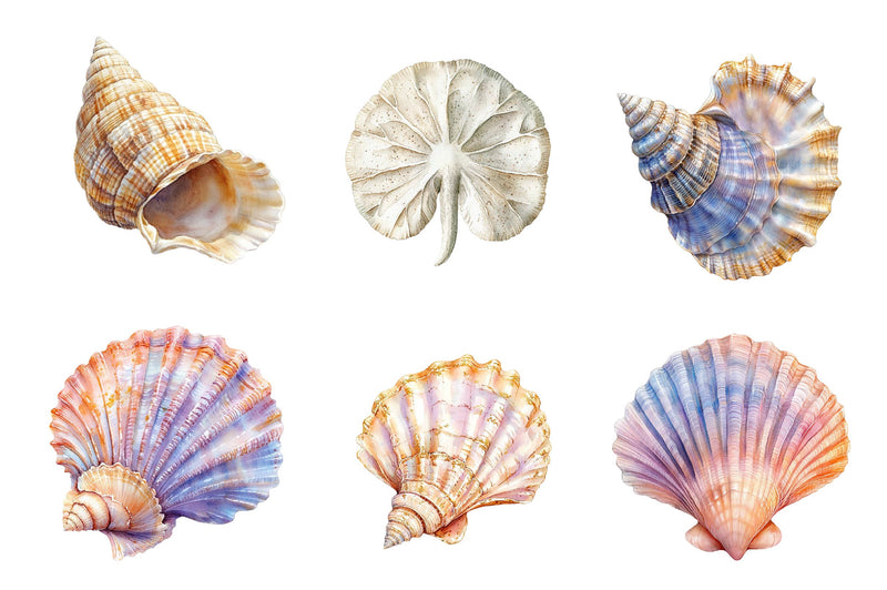 Minimalist Sea Clipart Bundle 2 - CraftNest - Digital Crafting and Art