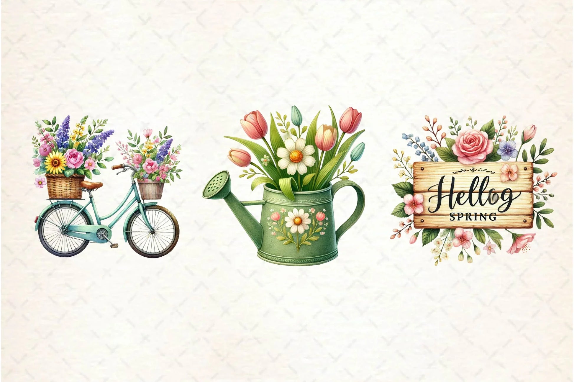 Spring Clipart Bundle 1 - CraftNest - Digital Crafting and Art