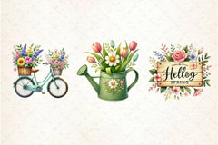 Spring Clipart Bundle 1 - CraftNest - Digital Crafting and Art