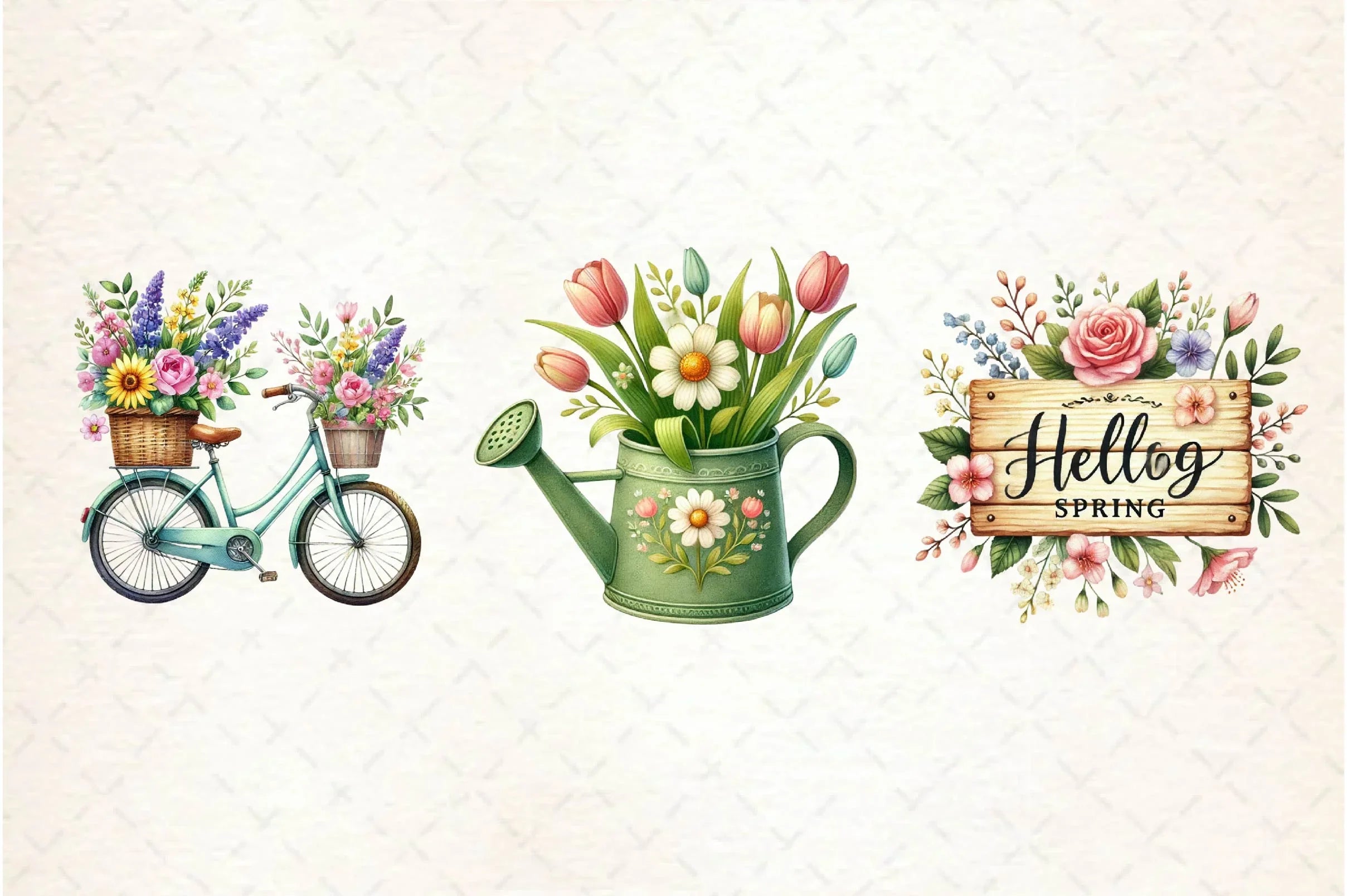 Spring Clipart Bundle 1 - CraftNest - Digital Crafting and Art