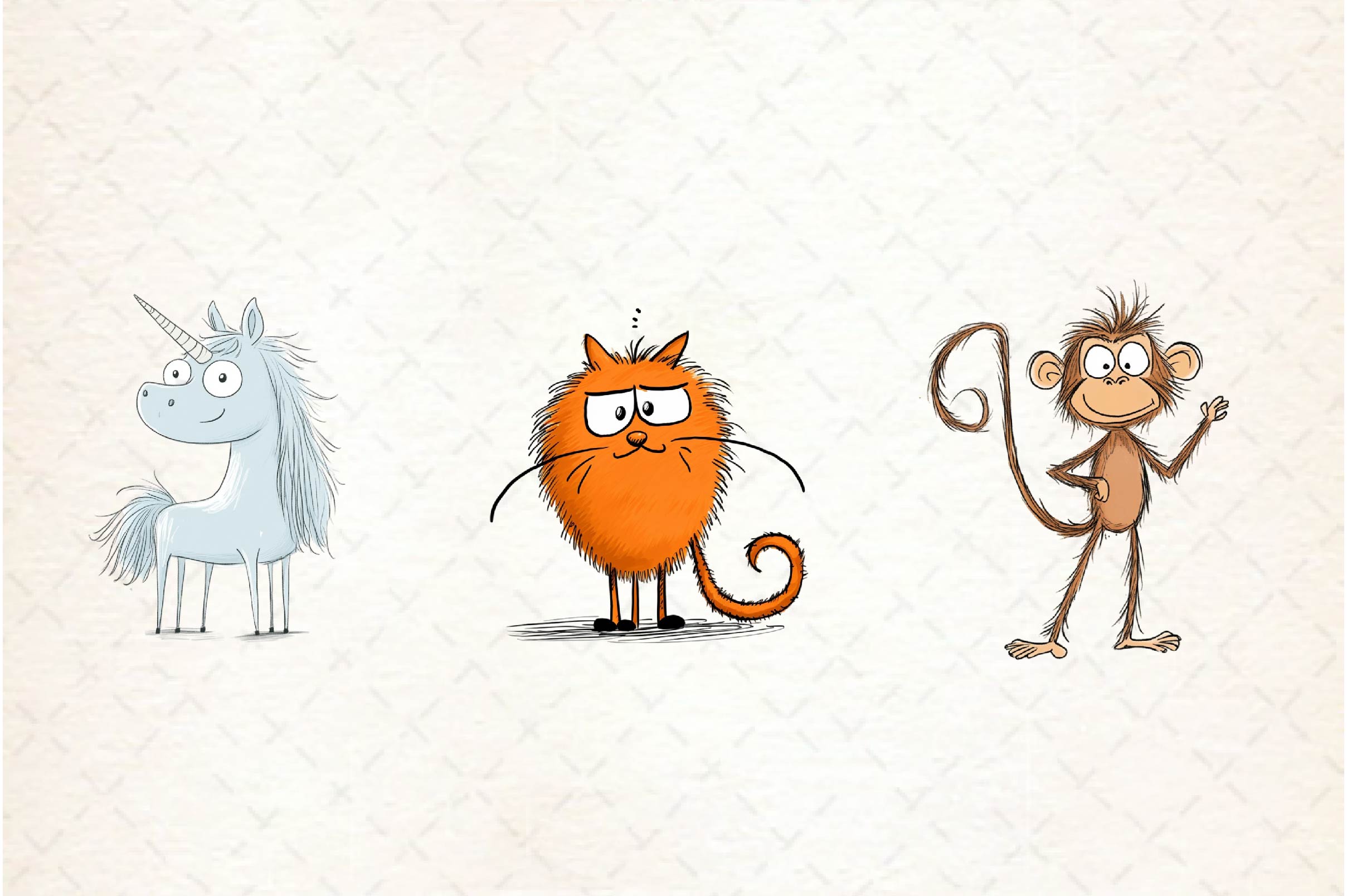 Animals Minimalist Cartoon Clipart Bundle - CraftNest - Digital Crafting and Art