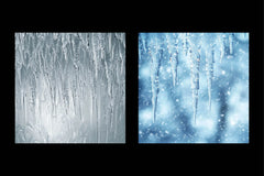 Frozen Icicles Digital Paper - CraftNest - Digital Crafting and Art