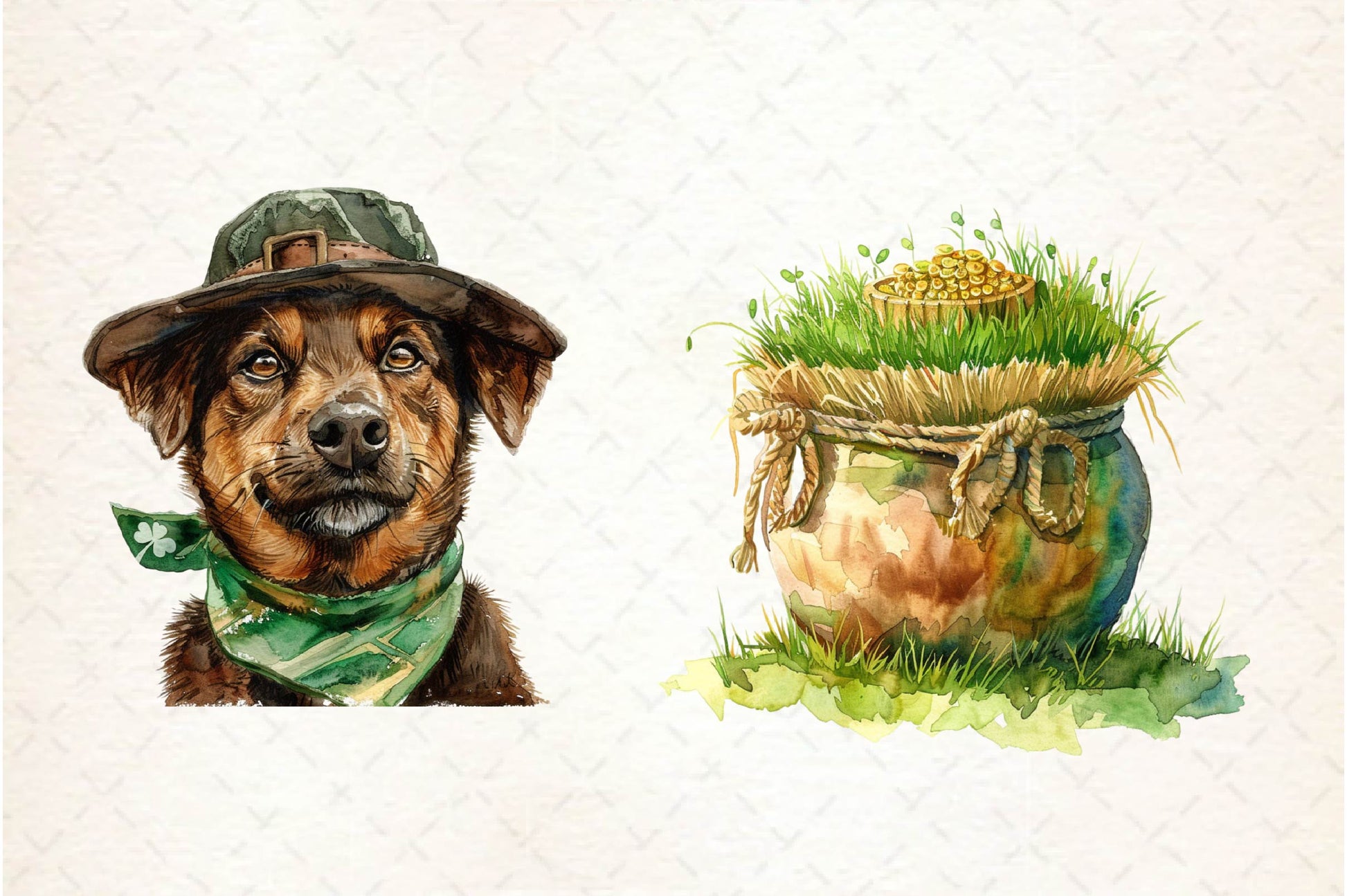 St Patrick's Day Farm Clipart Bundle - CraftNest - Digital Crafting and Art