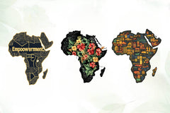 Black Month Map Clipart Bundle - CraftNest - Digital Crafting and Art