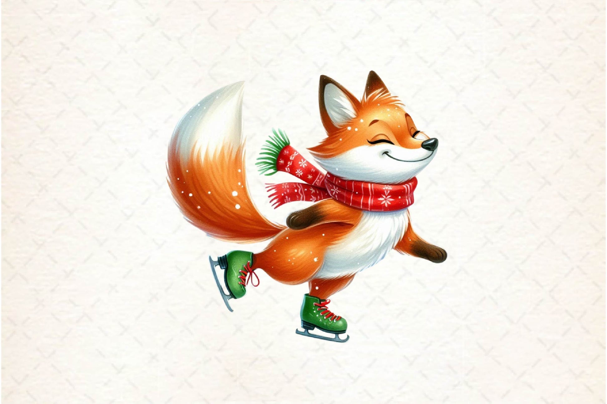 Christmas Fox Set Clipart Bundle - CraftNest - Digital Crafting and Art