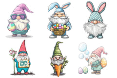 Easter Gnome Clipart Bundle 2 - CraftNest - Digital Crafting and Art