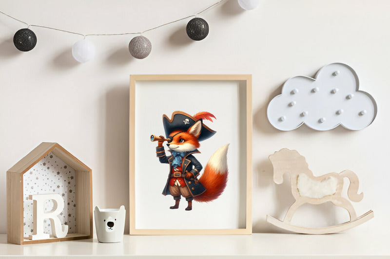 Animals Pirate Clipart Bundle - CraftNest - Digital Crafting and Art