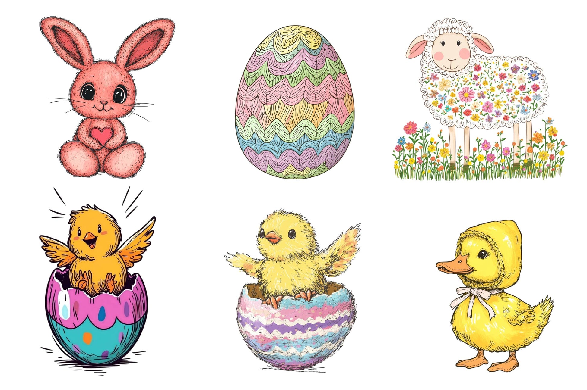Crochet Easter Clipart Bundle - CraftNest - Digital Crafting and Art