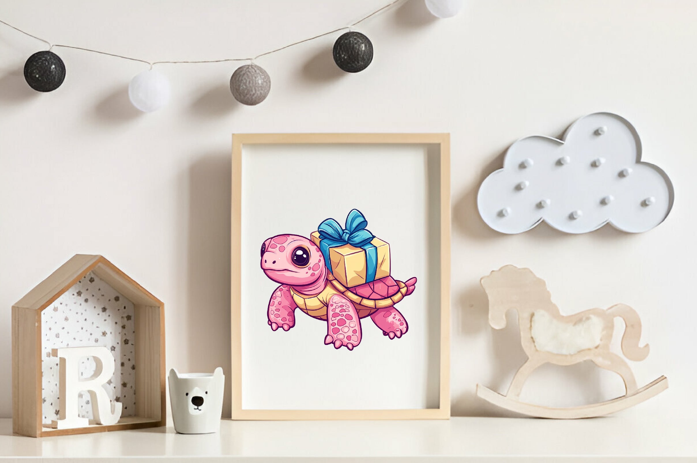 Pink Sea Turtle Clipart Bundle - CraftNest - Digital Crafting and Art