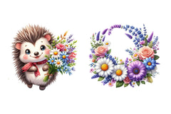 Cute Cartoon Spring Garden Clipart Bundle - CraftNest - Digital Crafting and Art