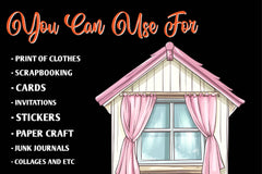 Coquette Coastal Clipart Bundle - CraftNest - Digital Crafting and Art