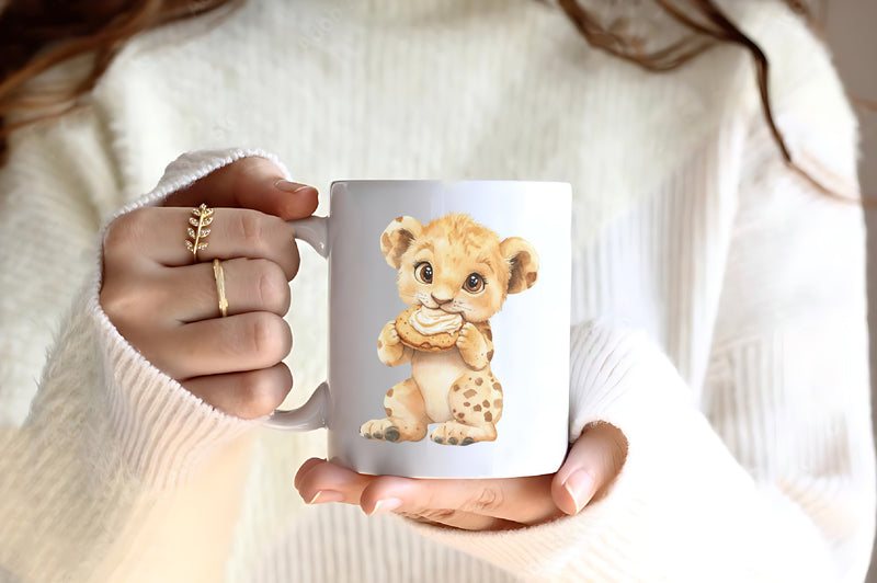 Sweets Cute Bakery Animals Clipart Bundle - CraftNest - Digital Crafting and Art