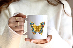 Yellow Patchwork Summer Clipart Bundle - CraftNest - Digital Crafting and Art