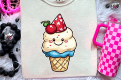 Kawaii Retro 4th Of July Clipart Bundle - CraftNest - Digital Crafting and Art